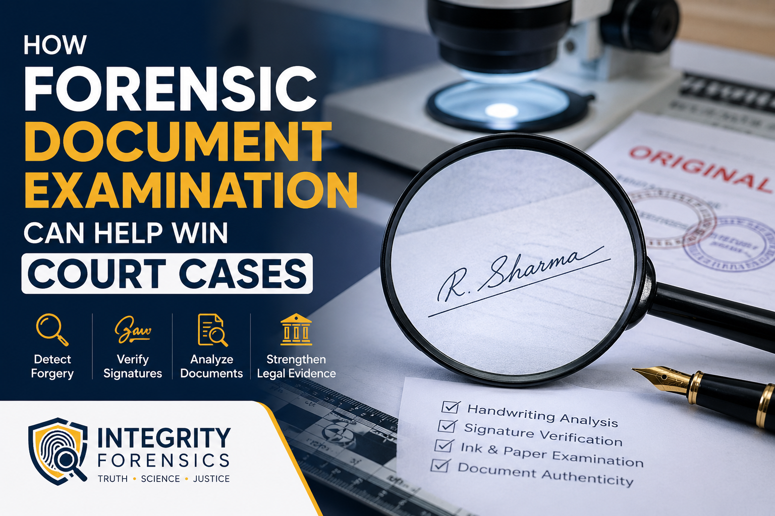 Forensic Document Examination