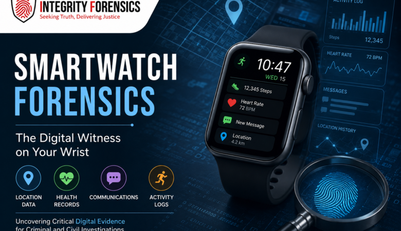 Smartwatch Forensics: The Digital Witness on Your Wrist