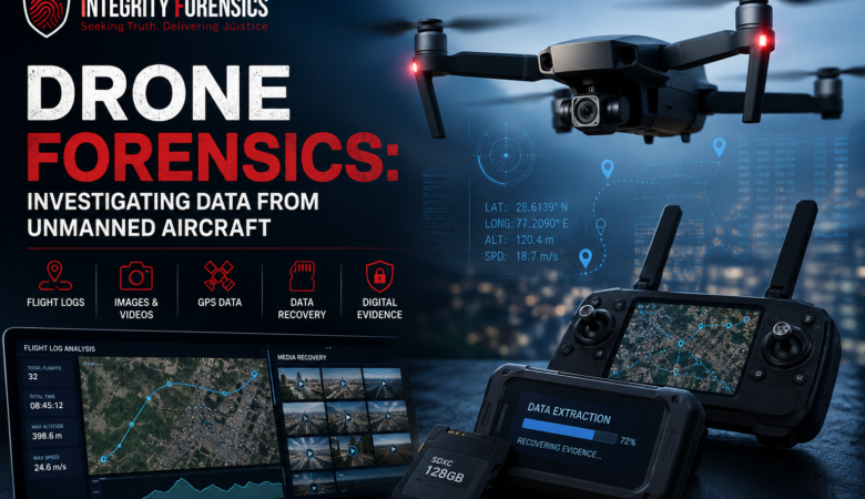 Drone Forensics: Investigating Data from Unmanned Aircraft in Modern Investigations