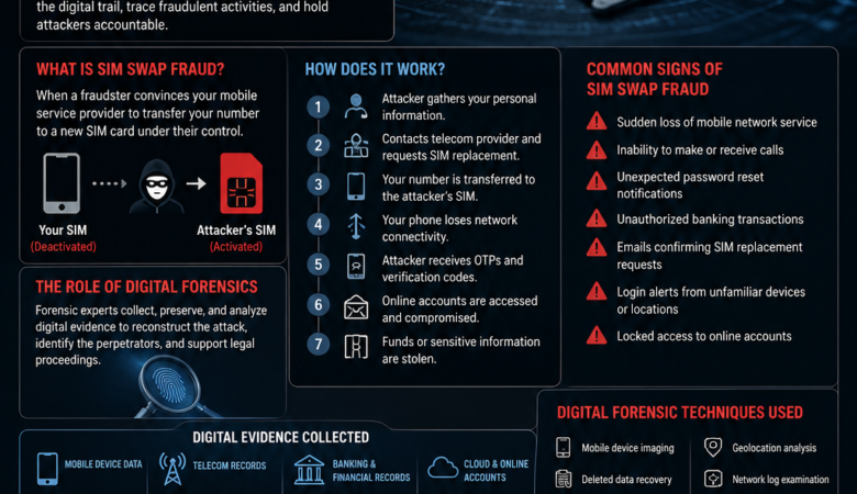 SIM Swap Fraud Investigations: How Digital Forensics Uncovers Telecom Fraud