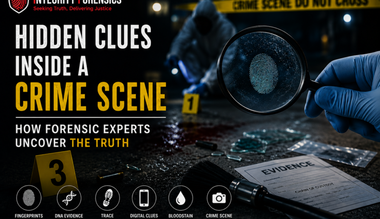 The Hidden Clues Inside a Crime Scene: How Forensic Experts Uncover the Truth