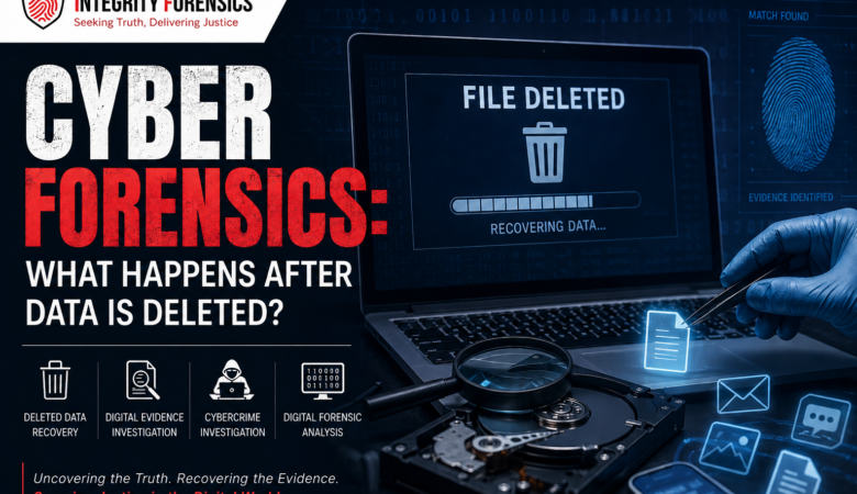 Cyber Forensics: What Happens After Data Is Deleted?